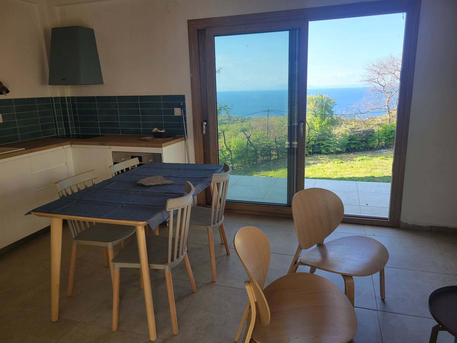 Sea Villa – kitchen seaview